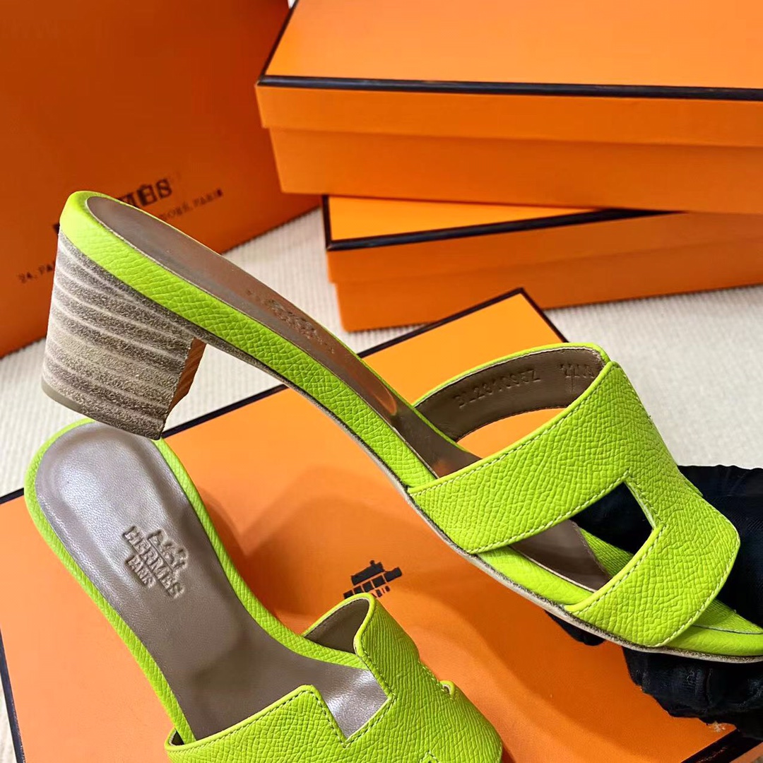 에르메스 올수공 오아시스 슬리퍼 샌들 앱송 44